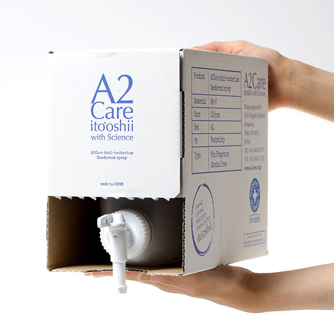 A2care　除菌消臭剤　4L詰替え用